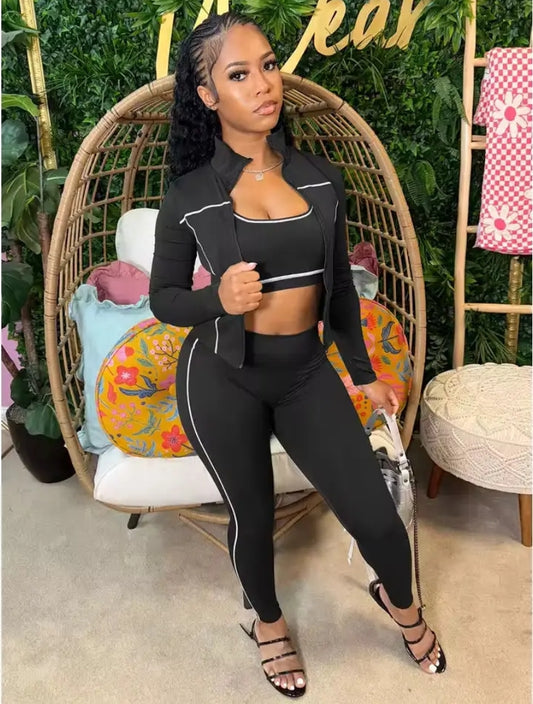 ALO Inspired Set Black