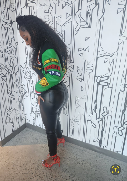 DARK THOUGHTS LEATHER PANTS